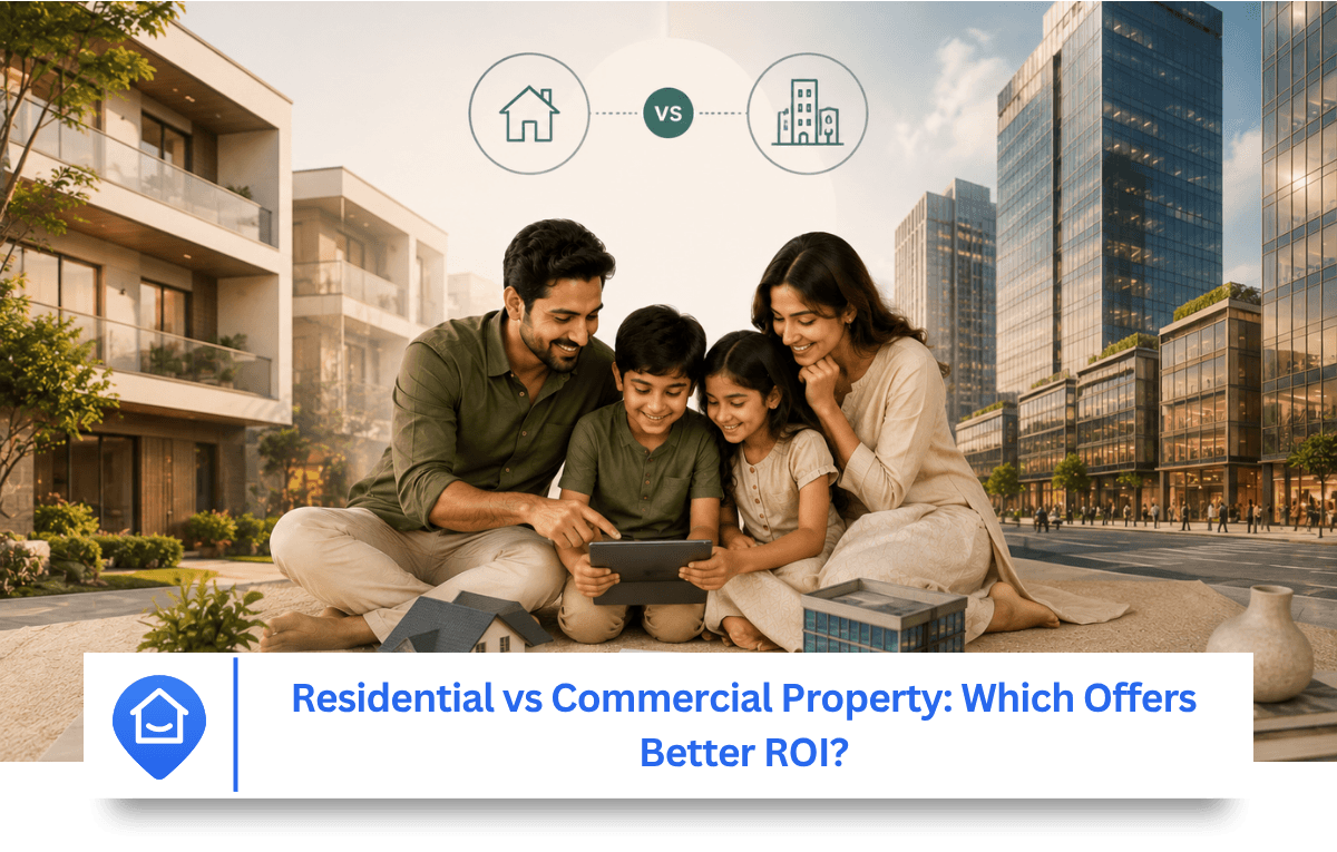 Residential vs Commercial Property: Which Offers Better ROI?
