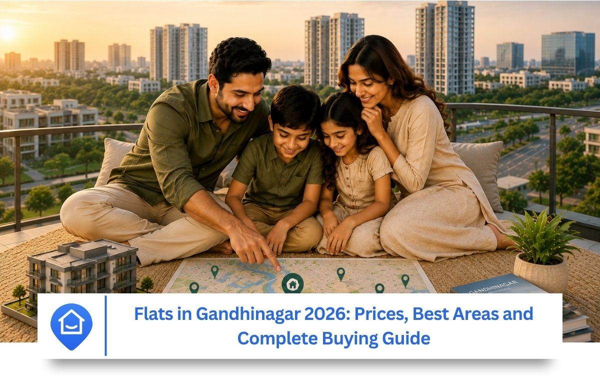 Flats in Gandhinagar 2026: Prices, Best Areas and Complete Buying Guide
