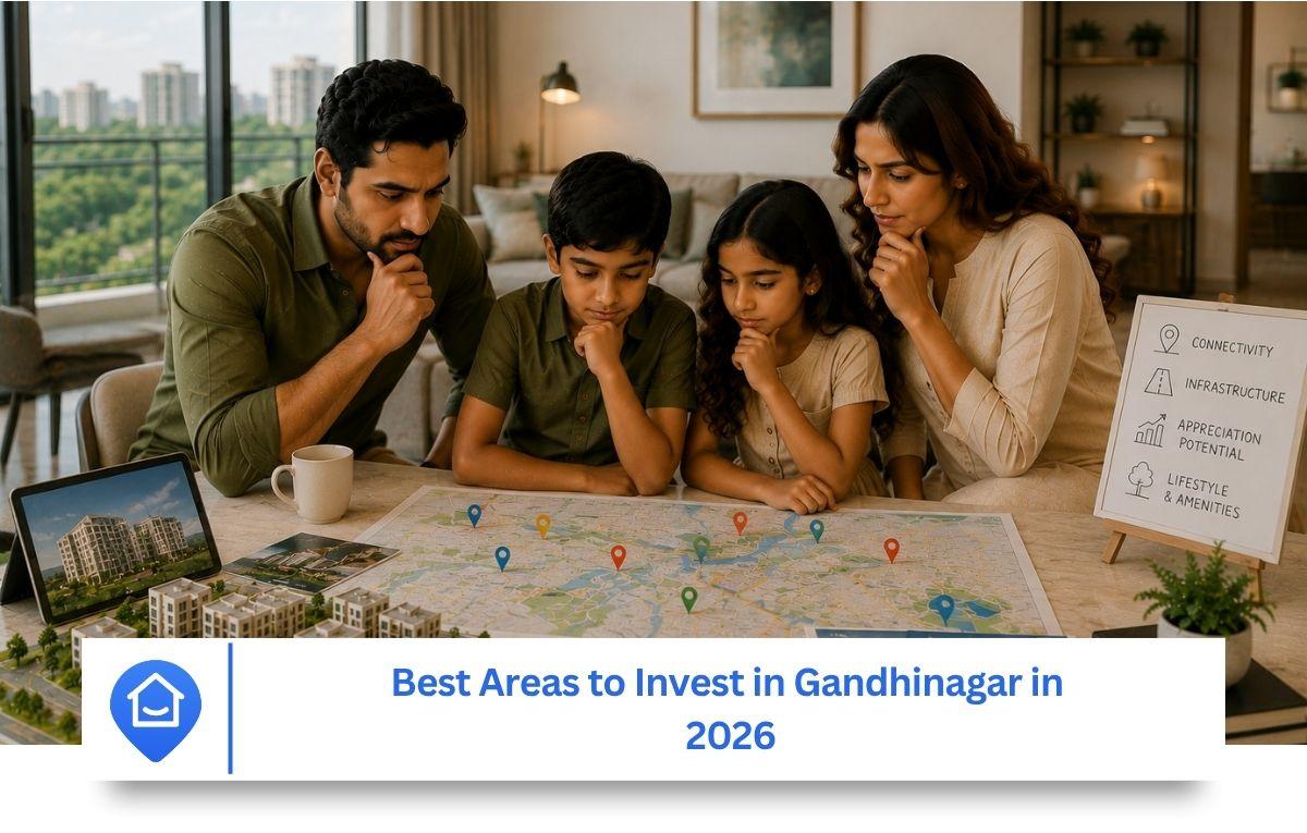 Best Areas to Invest in Gandhinagar in 2026