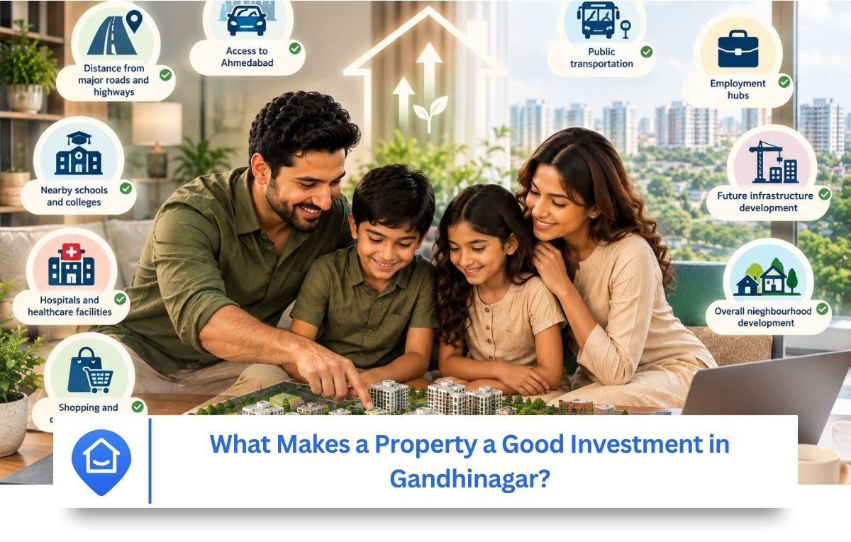 What Makes a Property a Good Investment? 10 Things Gandhinagar Buyers Should Check