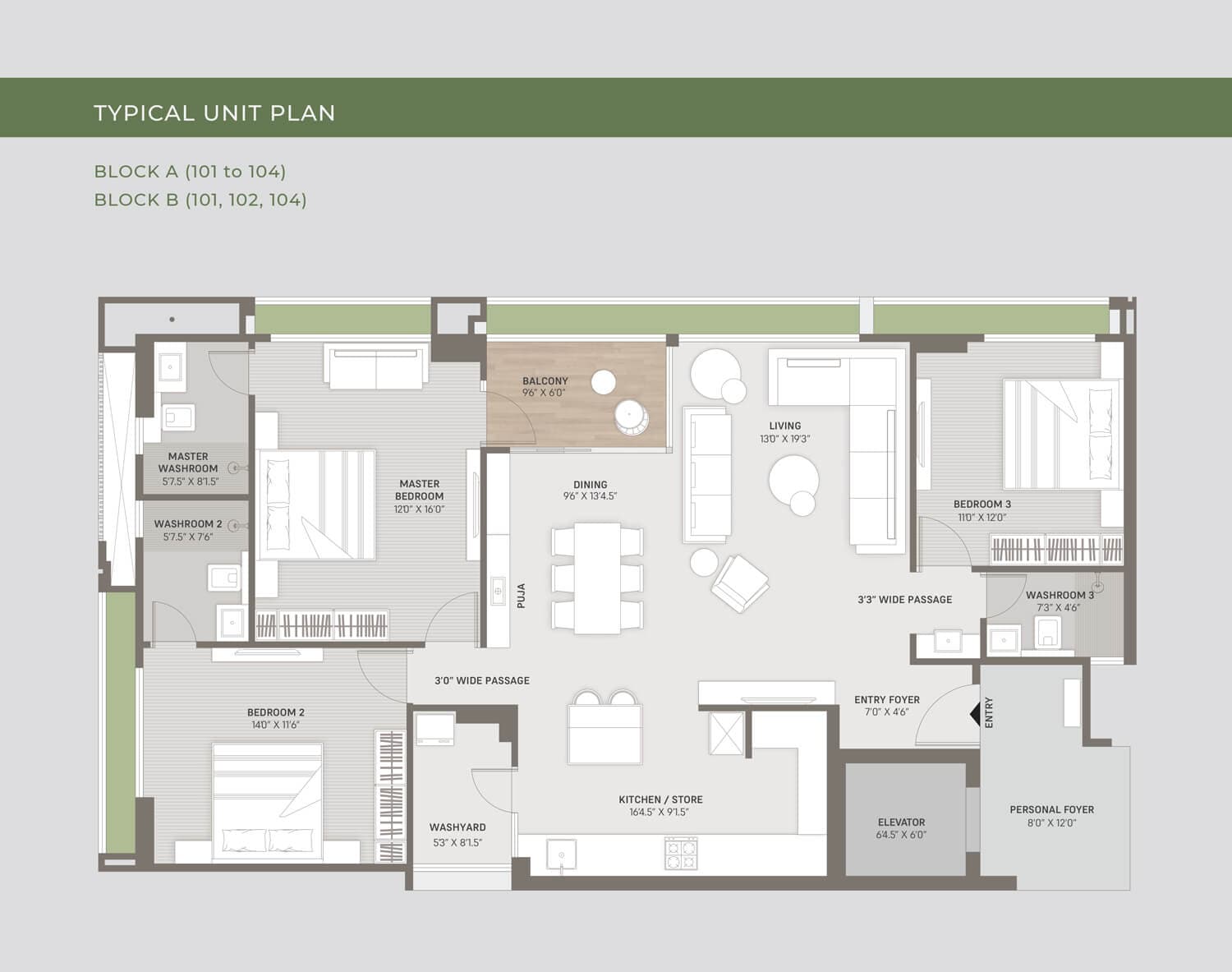 Auxeria floor plan