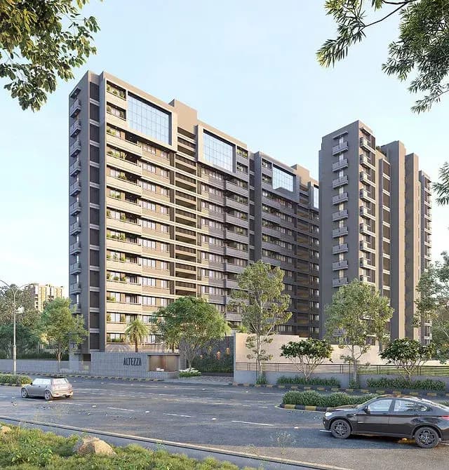 The Palm Altezza 3 BHK Flat in Sargasan, Gandhinagar