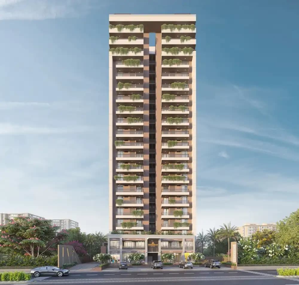 Akshardham 3 BHK Flat in Raysan, Gandhinagar