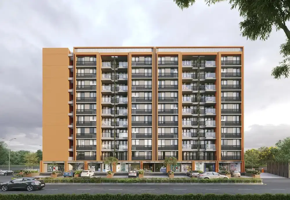 Sagar Dynamic 2 BHK Flat in Raysan, Gandhinagar