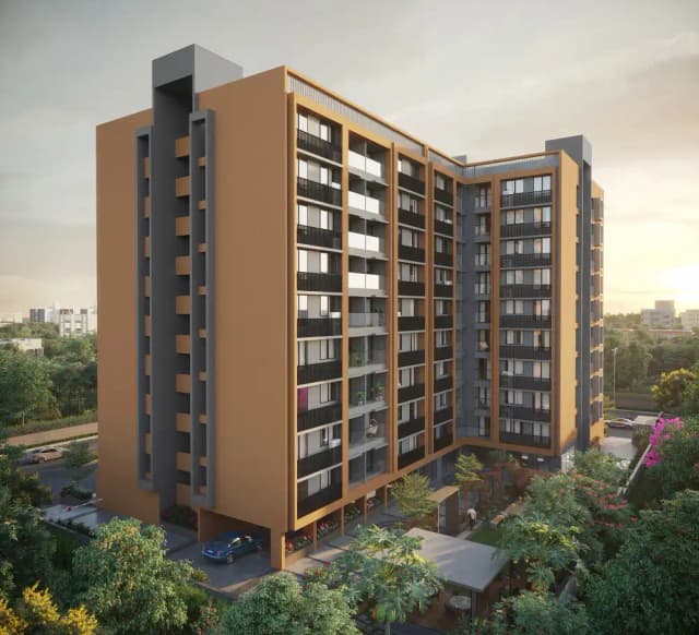 Sagar Dynamic 2 BHK Flat in Raysan, Gandhinagar