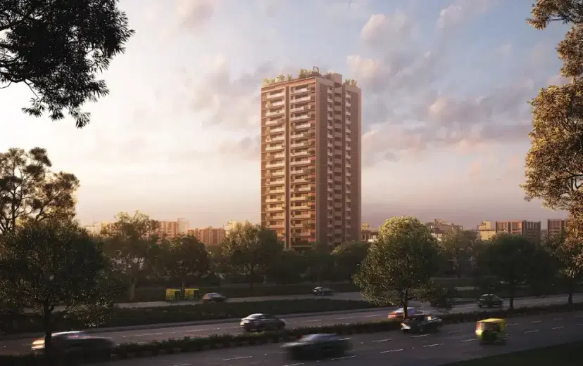 Omkar Skyzen 3 BHK Flat in Randesan, Gandhinagar