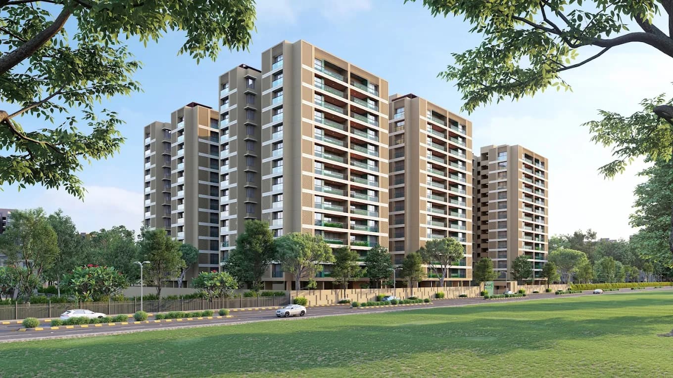Pramukh Omkar Rivanta 3 BHK Flat in Randesan, Gandhinagar