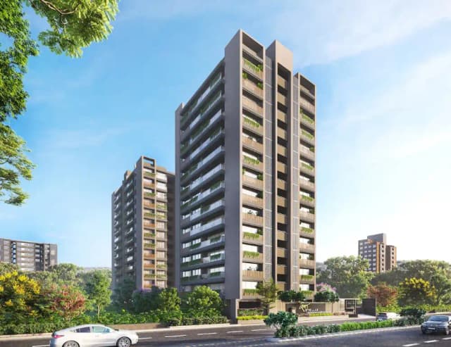 Samay Steller 3 BHK Flat in K Raheja, Gandhinagar