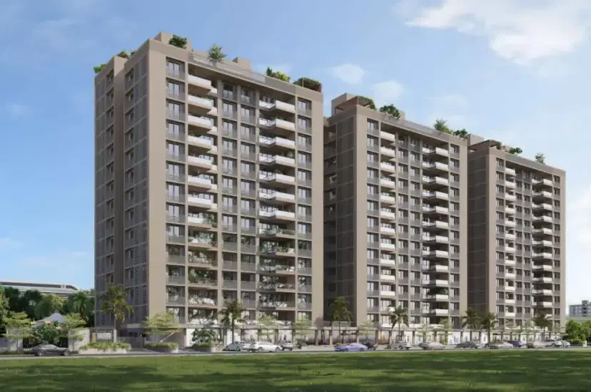 Shree Ganesh Skyline 3 BHK Flat in K Raheja, Gandhinagar