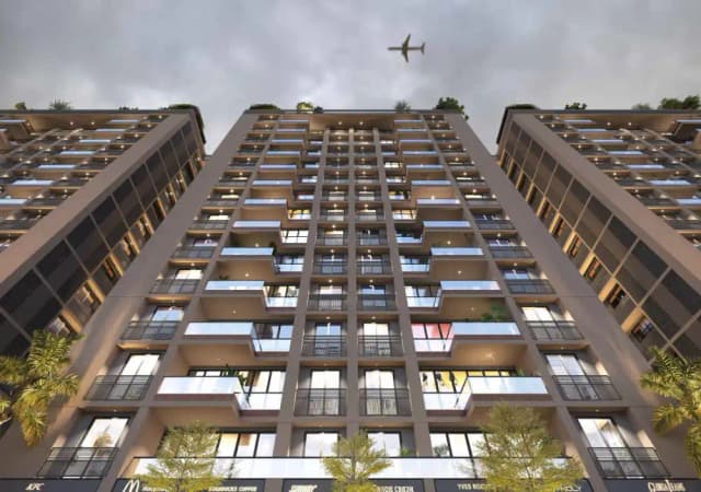 Shree Ganesh Skyline 3 BHK Flat in K Raheja, Gandhinagar