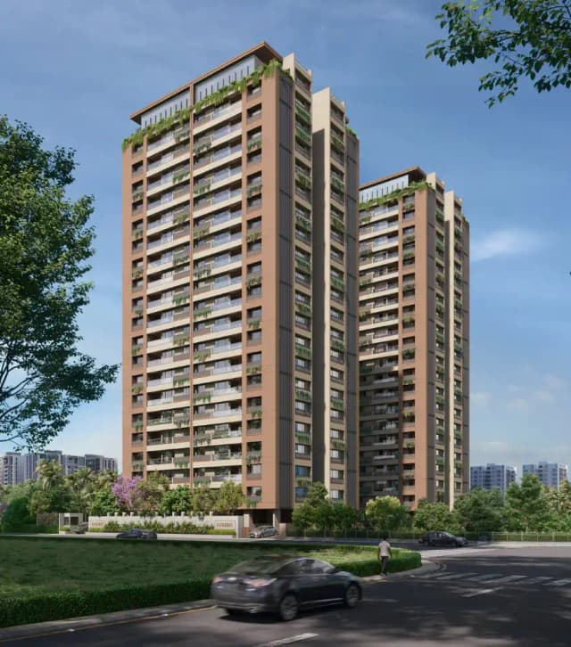 Auxeria 3 BHK Flat in Bhaijipura, Gandhinagar