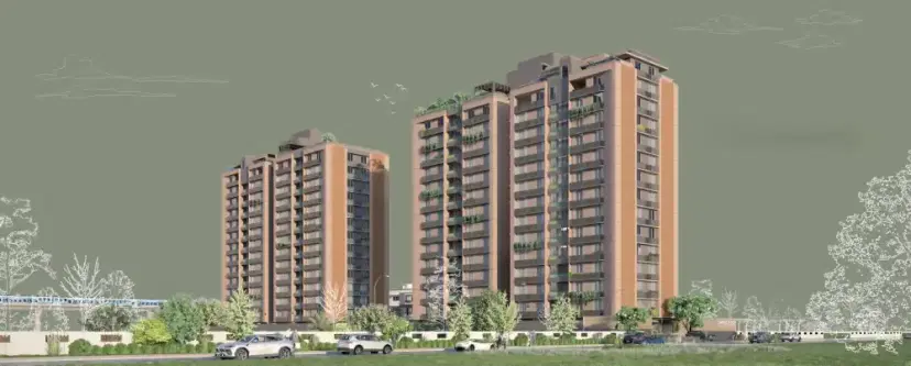 Shree Arise 3 BHK Flat in Sargasan, Gandhinagar