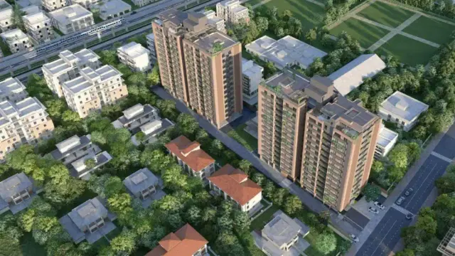 Shree Arise 3 BHK Flat in Sargasan, Gandhinagar