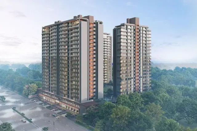 Shreeya Amazia 3 BHK Flat in Sargasan, Gandhinagar