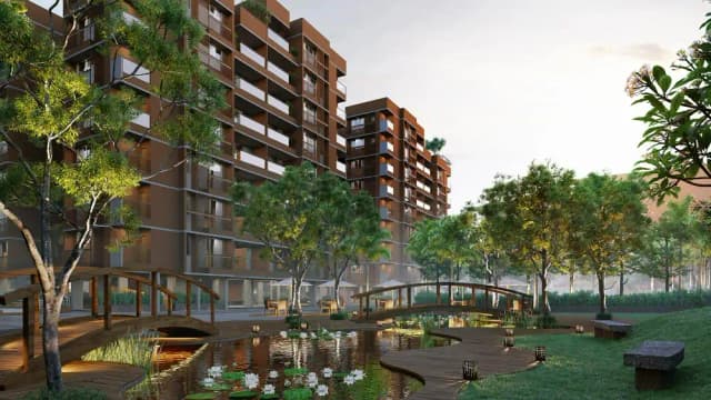 Vinayak saral courtyard 2 BHK Flat in Raysan, Gandhinagar