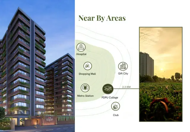 Avni Aayam 5 BHK Flat in Raysan, Gandhinagar