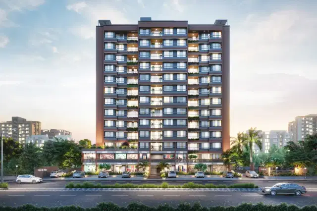 Sagar Sky 3 BHK Flat in Raysan, Gandhinagar
