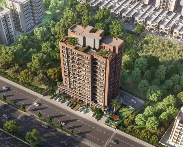 Sagar Sky 3 BHK Flat in Raysan, Gandhinagar
