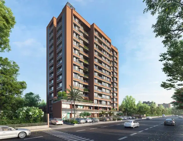 Sagar Sky 3 BHK Flat in Raysan, Gandhinagar