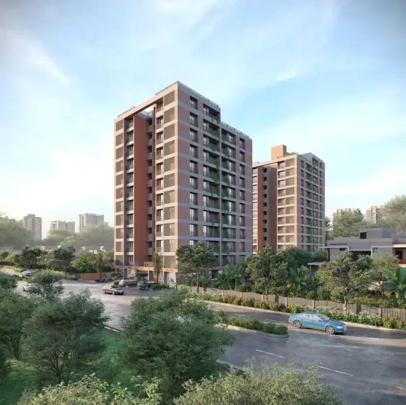 Miraki 86 3 BHK Flat in Raysan, Gandhinagar
