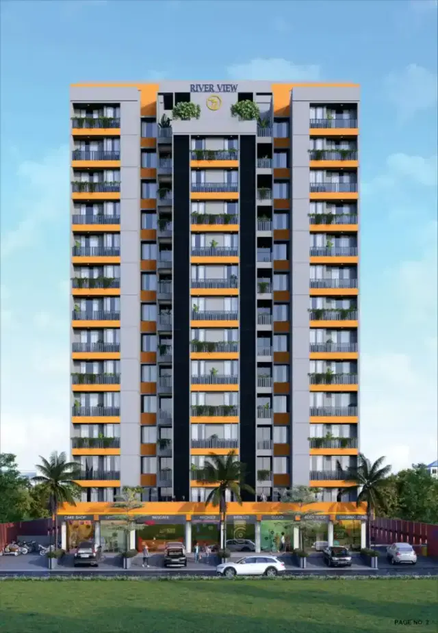 River view 77 2 BHK Flat in Raysan, Gandhinagar
