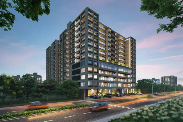 Parklane Twins 3 BHK Flat in Raysan, Gandhinagar
