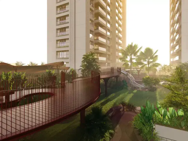 The Gate X 3 BHK Flat in Raysan, Gandhinagar