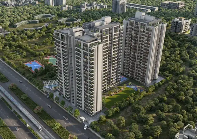 Aurelia 4 BHK Flat in Raysan, Gandhinagar