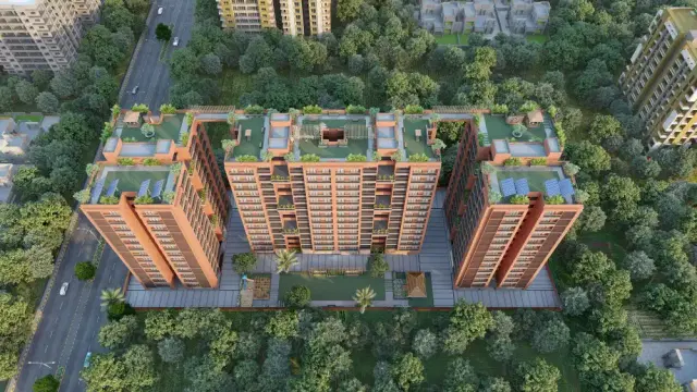 Keshavam Skycity 2 BHK Flat in Raysan, Gandhinagar