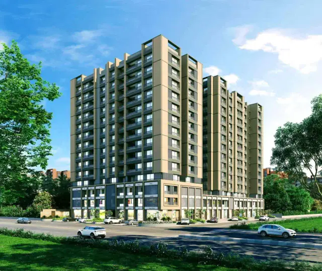 Pratistha Heights 2 BHK Flat in Randesan, Gandhinagar