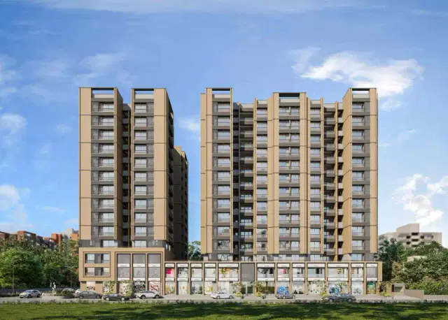 Pratistha Heights 2 BHK Flat in Randesan, Gandhinagar