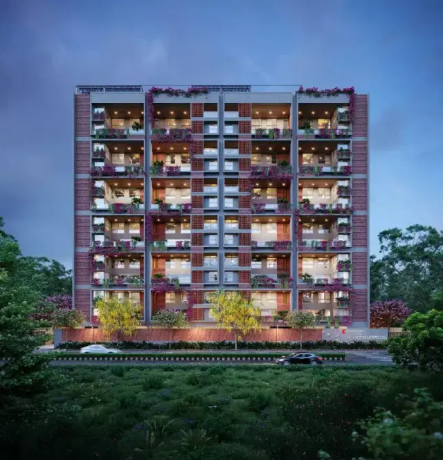Kaavyaratna Bougainvillea 4 BHK Flat in Randesan, Gandhinagar