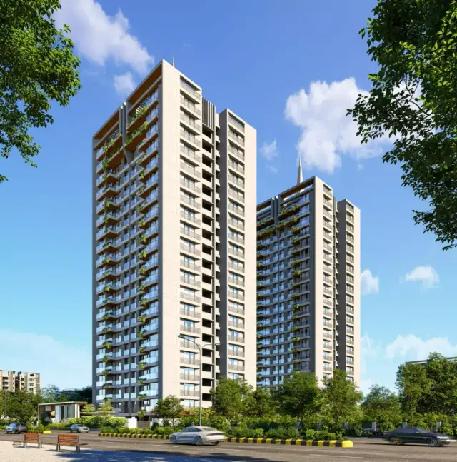 Polarise Calice 3 BHK Flat in Randesan, Gandhinagar