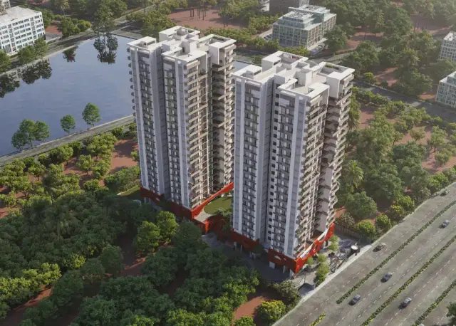 The Linea 3 BHK Flat in Kudasan, Gandhinagar