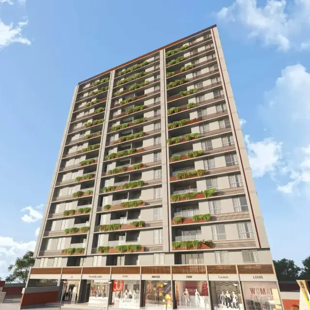 Dev Aurum 2 BHK Flat in Kudasan, Gandhinagar