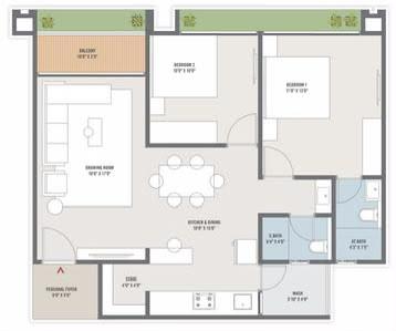 Shashwat Florus floor plan