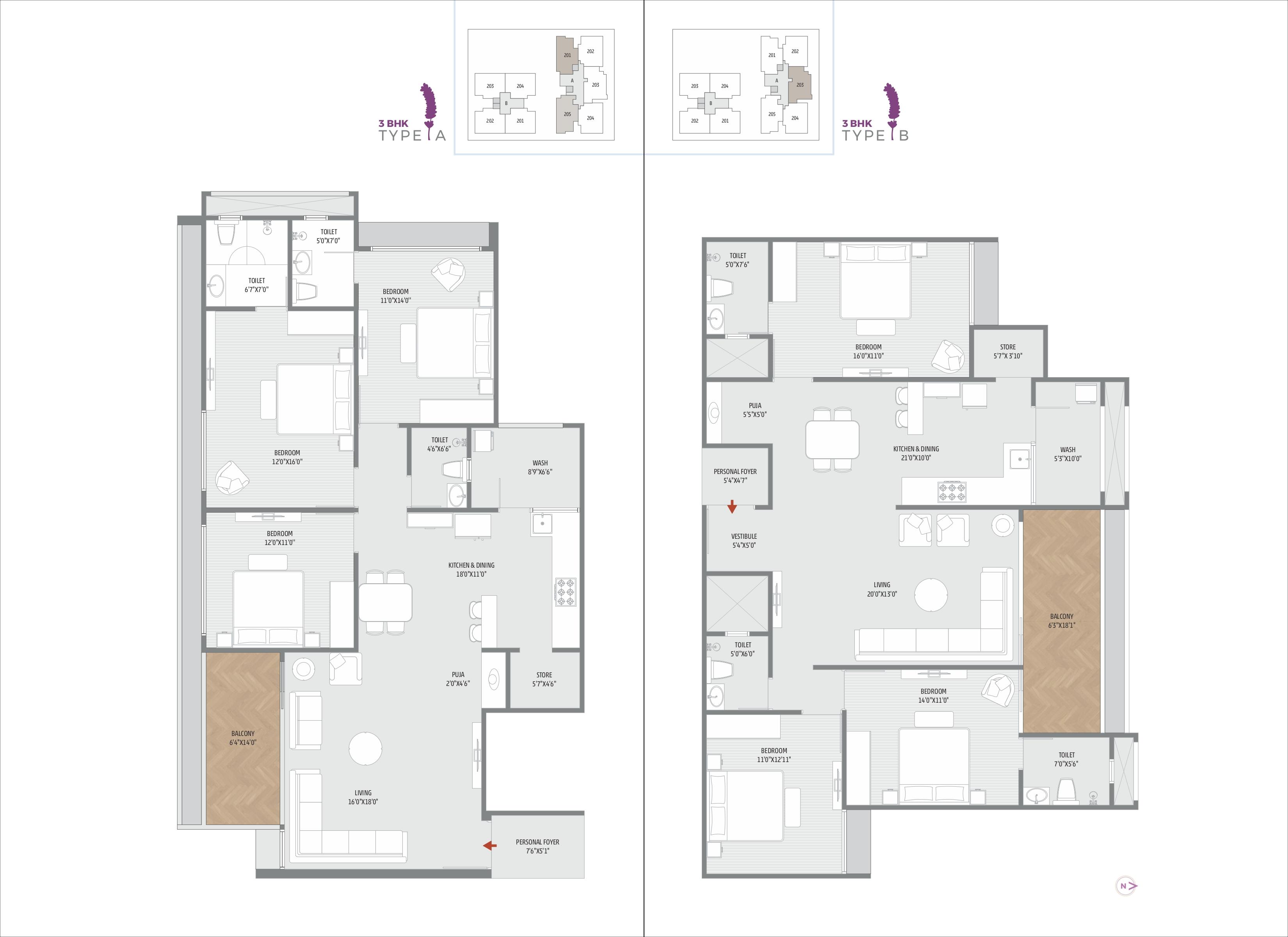 Sagar Veronica floor plan