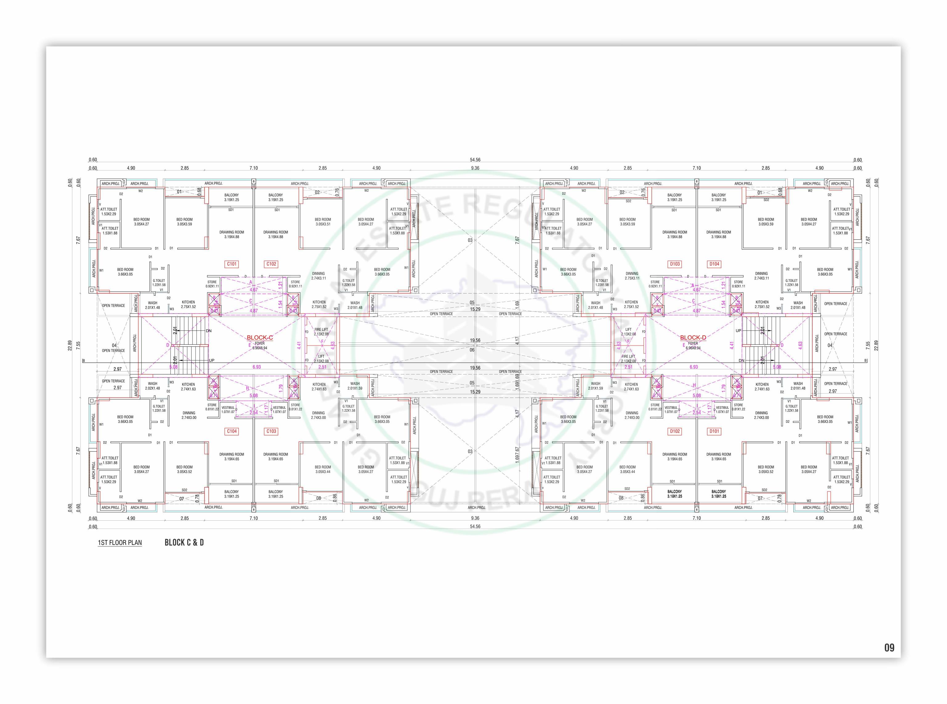 Aqua Forte floor plan
