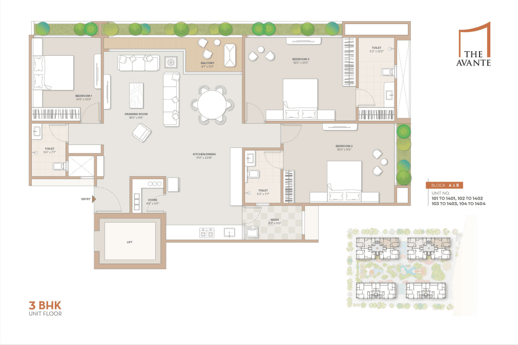 3 BHK