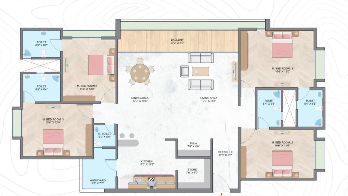 Kumbh Avyana floor plan
