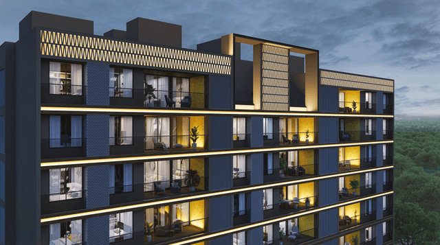 3 BHK Flat buy — Samved Opera Symphony in Swagat Queensland Rd, near Highway, Sargasan, Gandhinagar, Gujarat 382419, Gandhinagar, Gujarat — photo 2