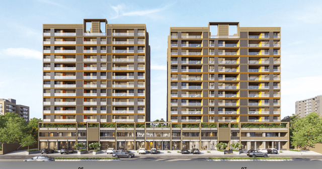 3 BHK Flat buy — Samved Opera Symphony in Swagat Queensland Rd, near Highway, Sargasan, Gandhinagar, Gujarat 382419, Gandhinagar, Gujarat — photo 3