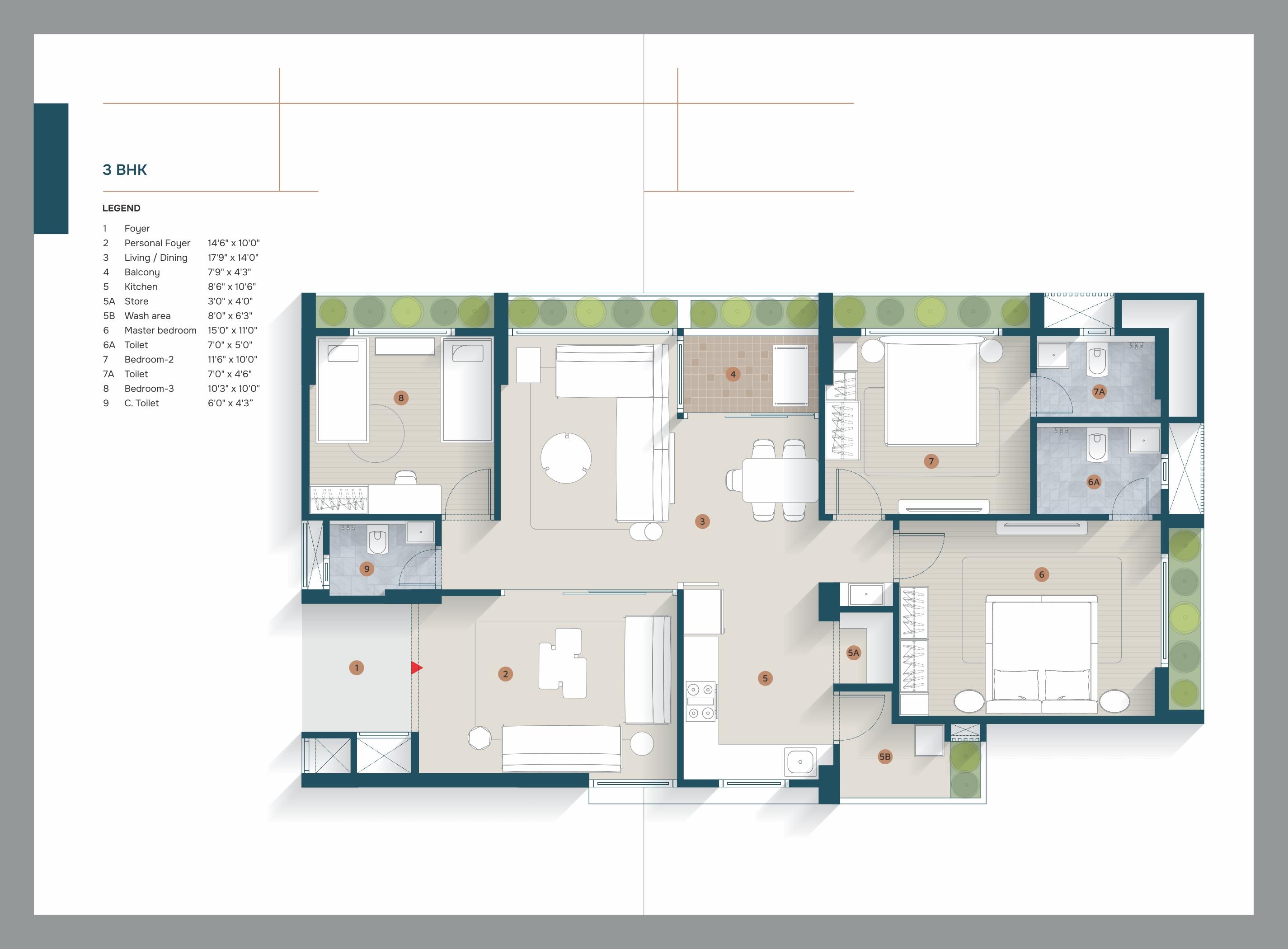 Divine Sanidhya floor plan