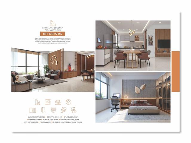 2 BHK Flat buy — Shyam Heights in Sargasan, Gandhinagar, Gujarat — photo 4