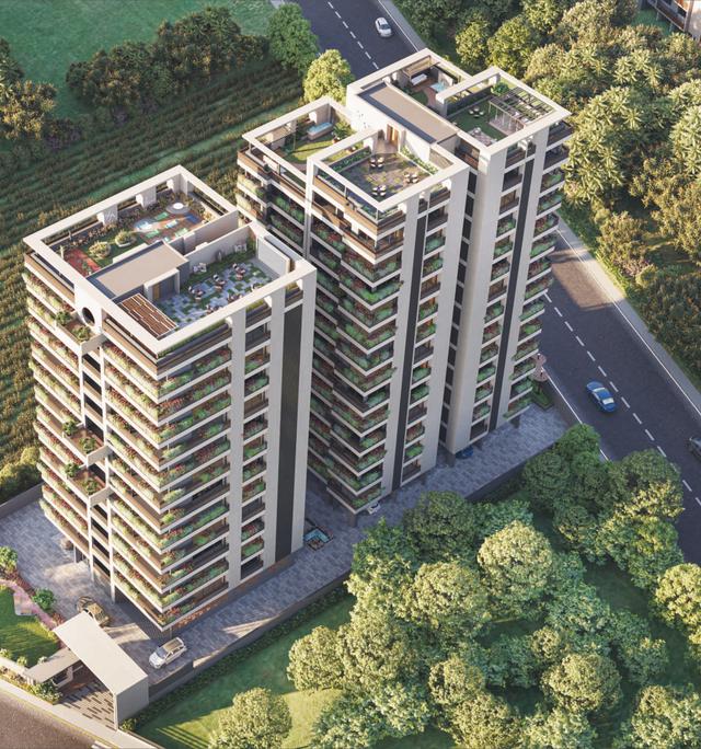 3 BHK Flat buy — Royal Rosevill Regius in Sargasan, Gandhinagar, Gujarat — photo 4