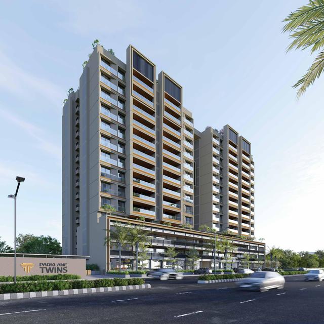 3 BHK Flat buy — Parklane Twins in 5J6Q+7HR, PDPU Rd, Kudasan, Gandhinagar, Gujarat 382426 , Gandhinagar, Gujarat — photo 2