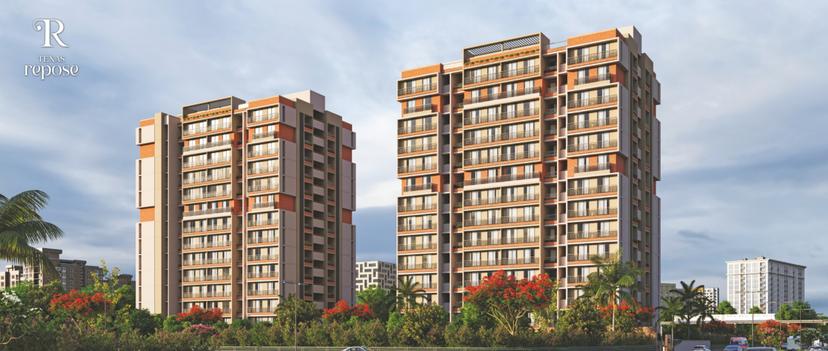 Premium 2 BHK Flat buy — Texas Repose in PDPU Rd, Raysan, Gujarat 382426, Gandhinagar