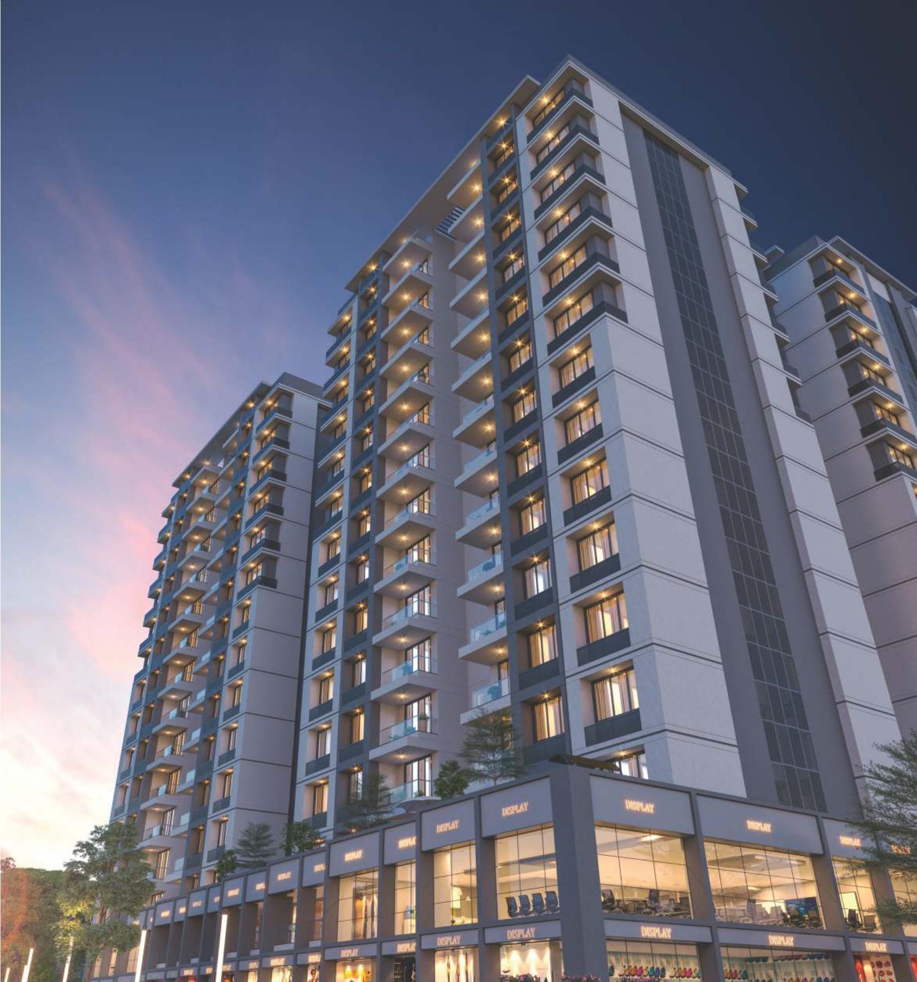 2 BHK Flat buy — Capital Crown in Raysan, Gandhinagar, Gujarat