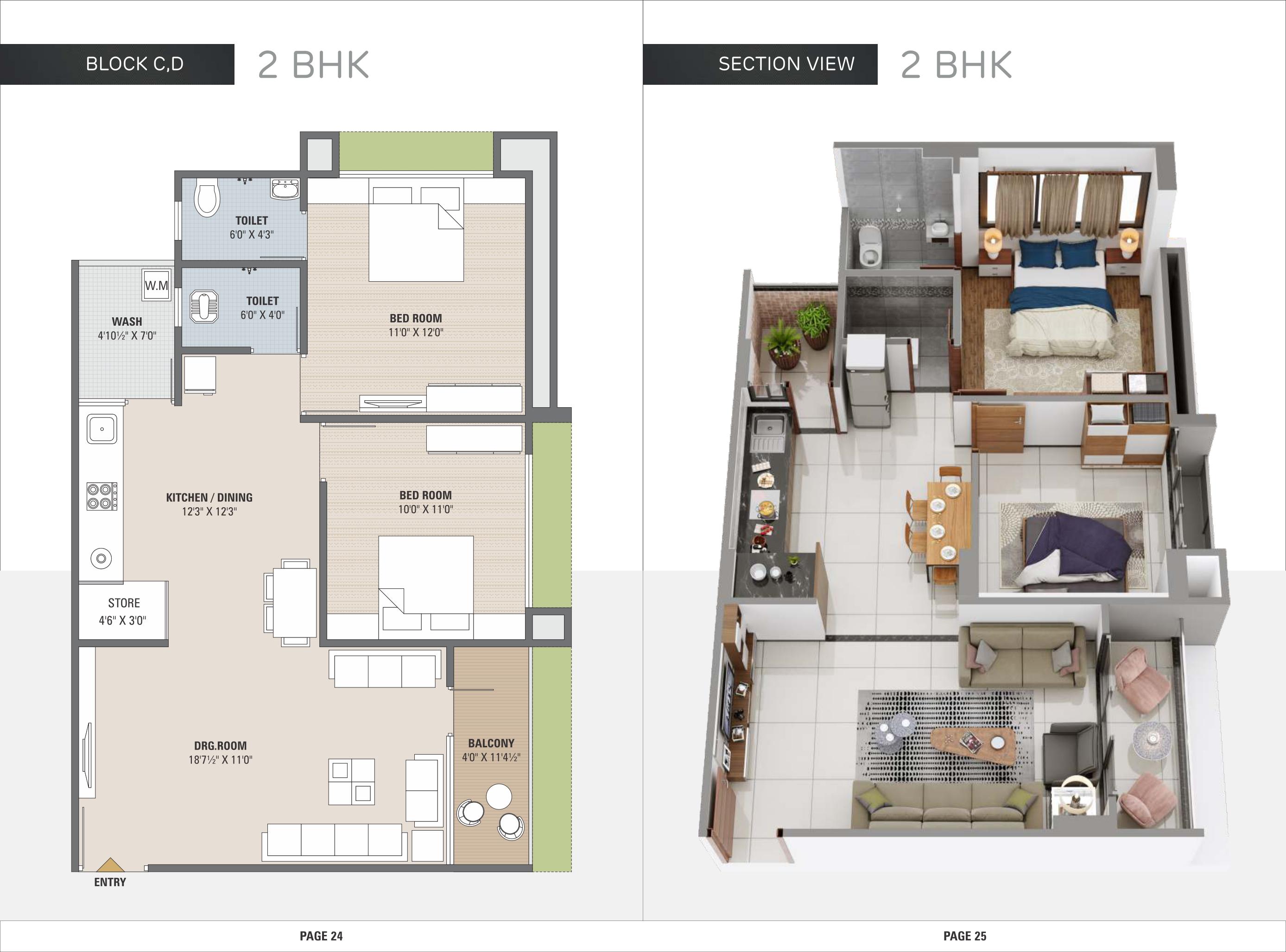 Capital Crown floor plan