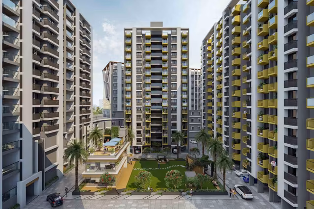 2 BHK Flat buy — Swagat Kingsland in Swagat Reliance Rd, nr. Swagat Circle, Sargasan, Gandhinagar, Gujarat 382419, Gandhinagar, Gujarat — photo 3